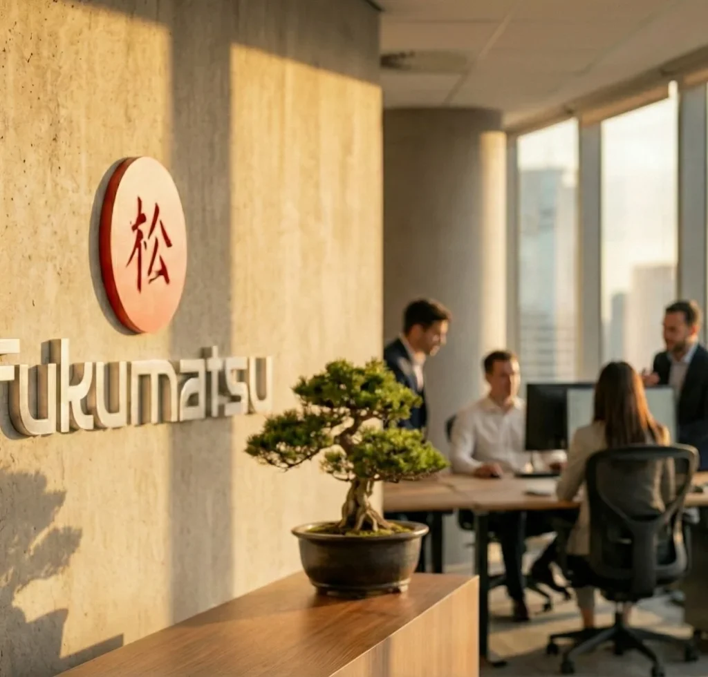 Banner Fukumatsu sobre a Empresa
